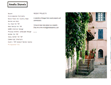 Tablet Screenshot of ameliastanwix.com